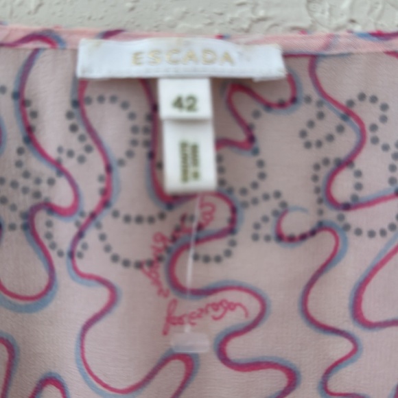 ESCADA blouse swarovski crystals size 42 - Picture 7 of 10